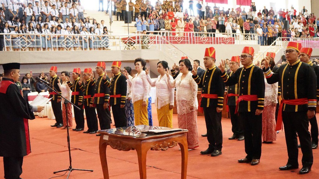 Gedung Manguni Minahasa Penghuni Baru