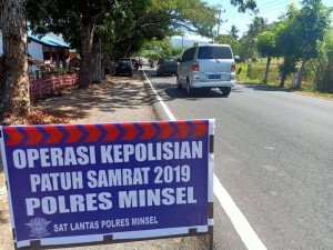 Patuh Samrat Polres Minsel Hasilkan 851 Surat Tilang dan 83 Teguran