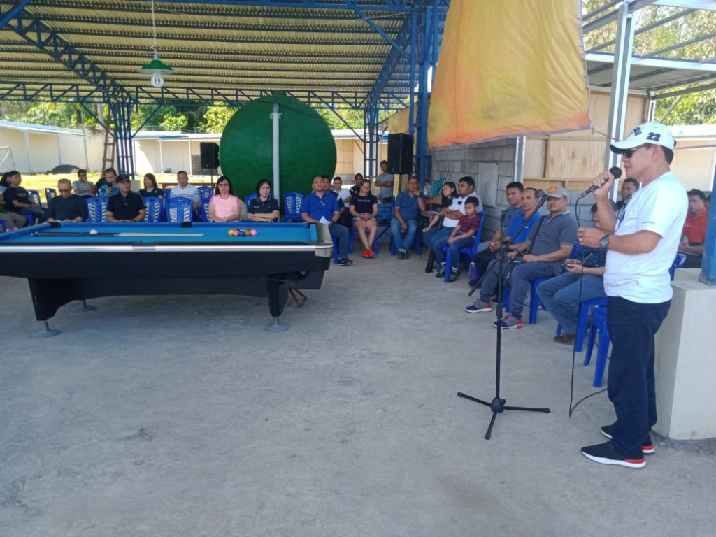 Kolaborasi Dispora Manado dan PD Pasar gelar Tournament Biliard