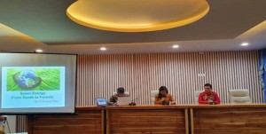 Difasilitasi Bapelitbangda, Profesor Fuang Chen Paparkan Green Energi