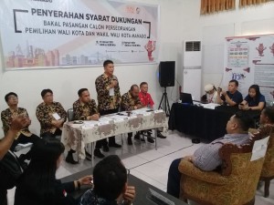 Bawa 33ribu Dukungan ke KPU, Kambey-Kirojan siap tarung di Pilwako Manado