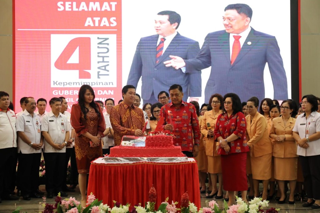 4 Tahun Kepemimpinan OD-SK, Olly: Sulut Hebat Karena Tuhan