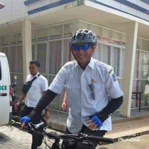 Semangati calon Paskibra Manado Tahun 2020, GSVL pilih gunakan sepeda datangi LPMP Pineleng
