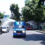 Penyemprotan disinfektan