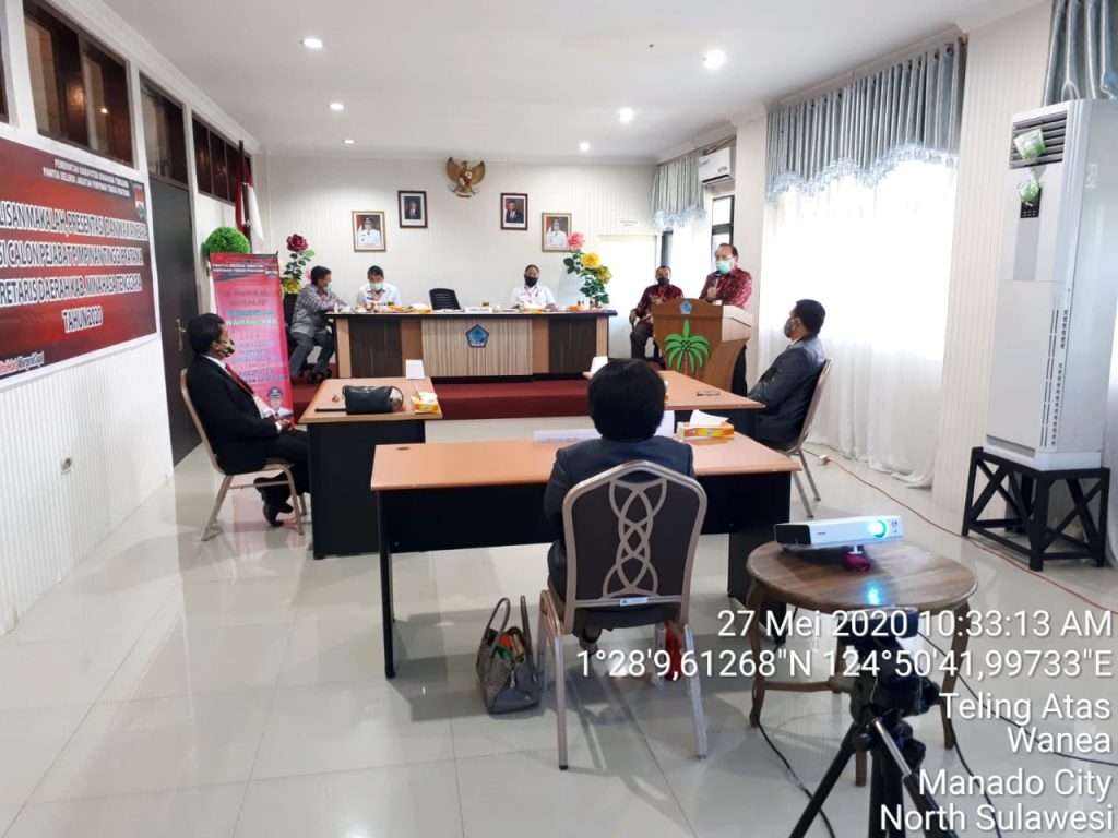 Disampaikan Ke Bupati, 3 Calon Mitra Sekda Seleksi Wawancara