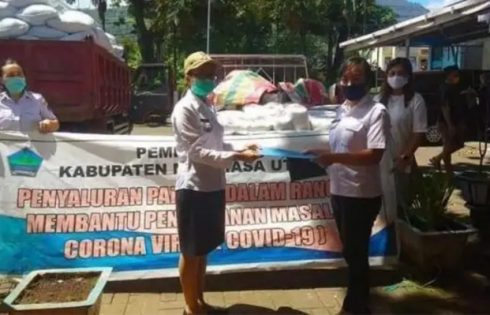 Pemkab Minut Kembali Salurkan Bantuan Pangan