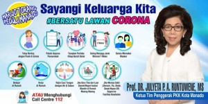 JPAR ajak warga Manado Ikuti Anjuran Pemerintah