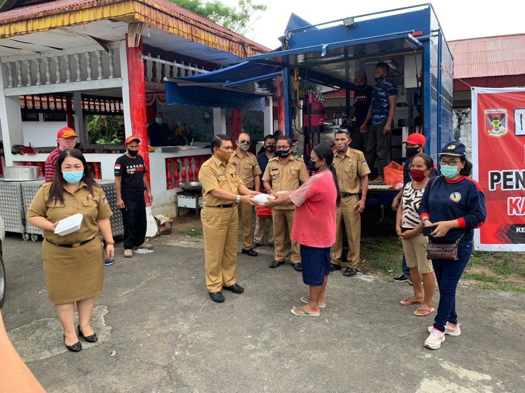 Pemkab Minahasa Buka Dapur Umum di Tombariri