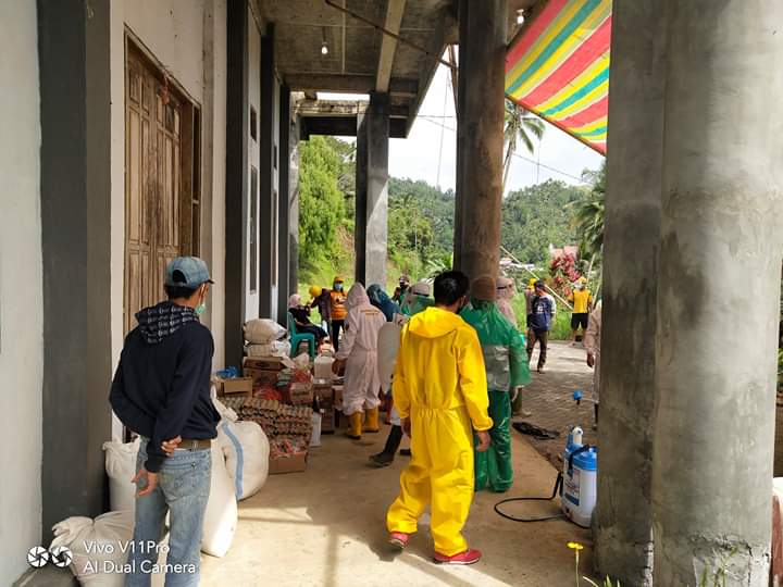 Pemdes dan Karang Taruna Raanan Baru Maesa Gelontorkan Bantuan Sembako ke Desa Raanan Lama