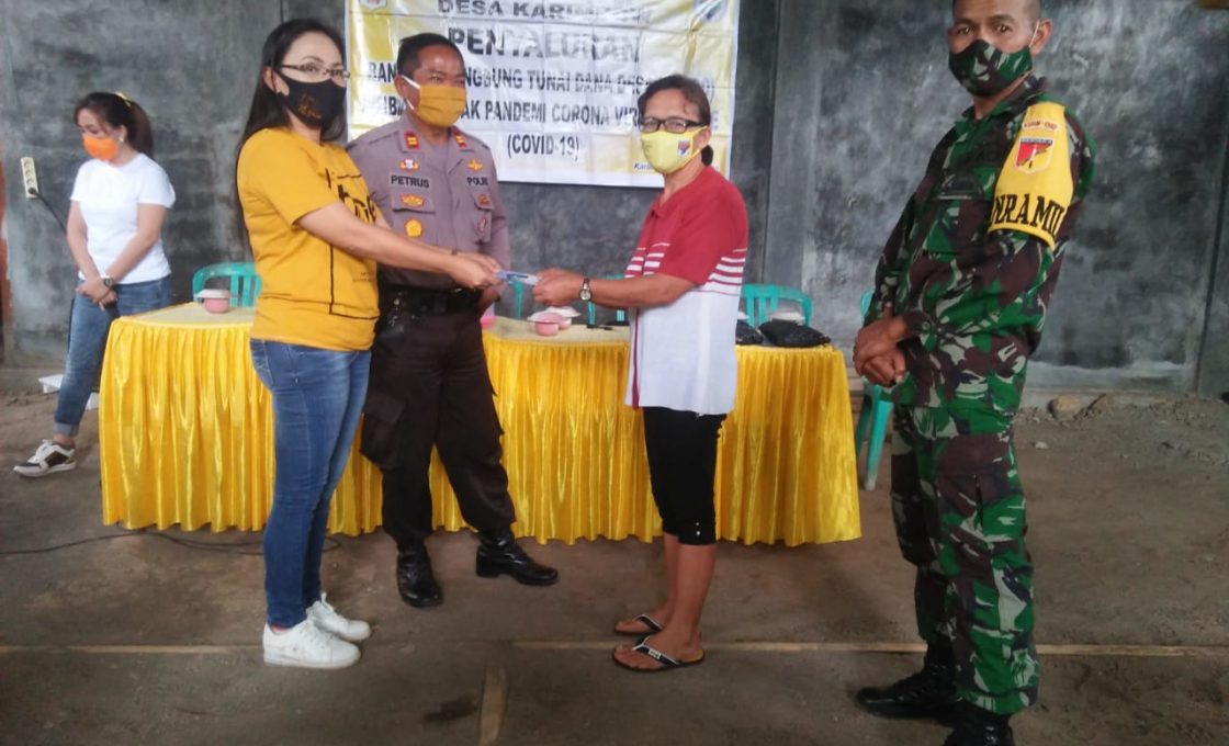 Pemdes Desa Karimbow Salurkan BLT – DD Tahap II