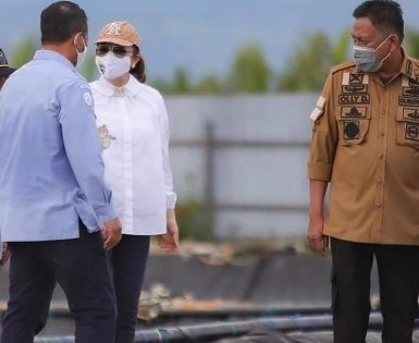 Bupati Minsel Terima Kunker Menteri Kelautan dan Perikanan RI di Desa Bajo