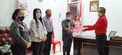 Makalow Tunjuk Pontororing Sebagai Plh Hukum Tua Bentenan