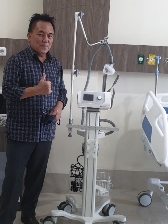 Gubernur Olly Dondokambey Sumbang Ventilator Untuk RS Awaloei