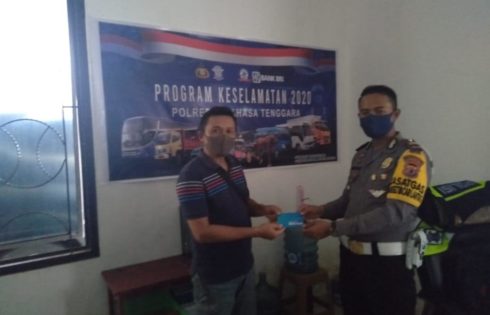 Ikut pelatihan, Polres Mitra beri bantuan Rp 600 ribu bagi pengendara roda dua