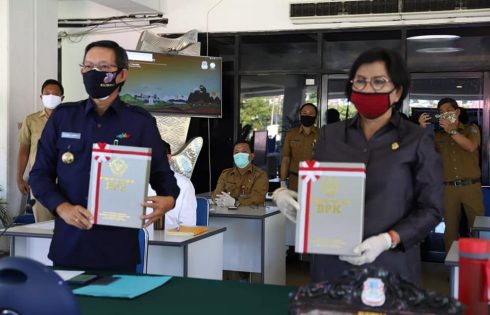 LKPD 2019, Pemkot Manado Raih WTP