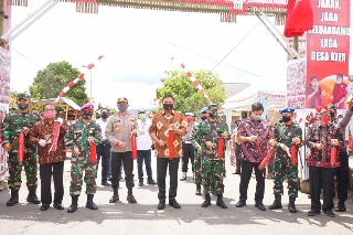 Bersama Gubernur dan Kapolda Sulut, ROR Canangkan Kampung Tangguh Nusantara