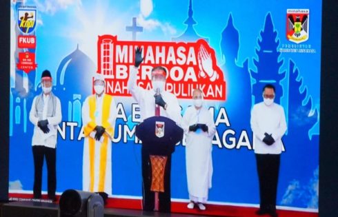 Minta Minahasa Dipulihkan, Bupati, KNPU dan FKUB Gelar Doa Bersama