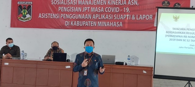 Wakili Bupati, Tanor Terima Kunjungan Komisi ASN