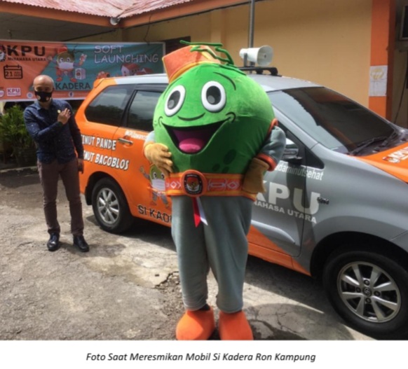 Mobil Si-Kadera Ron Kampung Sosialisasi Tahapan Pilkada 2020