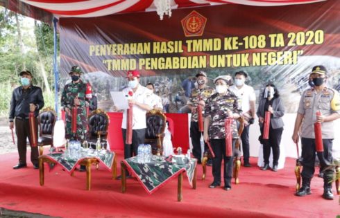 TMMD di Minahasa Selesai, ROR Apresiasi TNI Serta Masyarakat