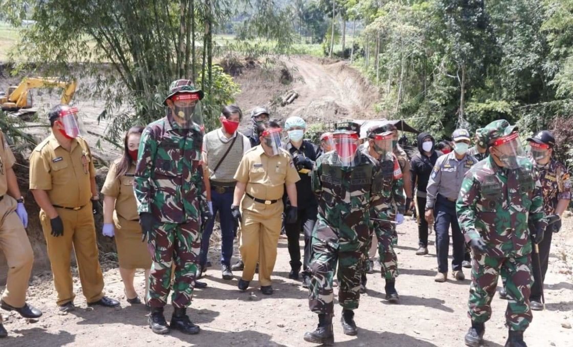 Bupati Minahasa Buka TMMD ke 108 di Tempang