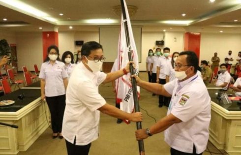 RD Dilantik Jadi Ketua PMI Minahasa 2020-2025