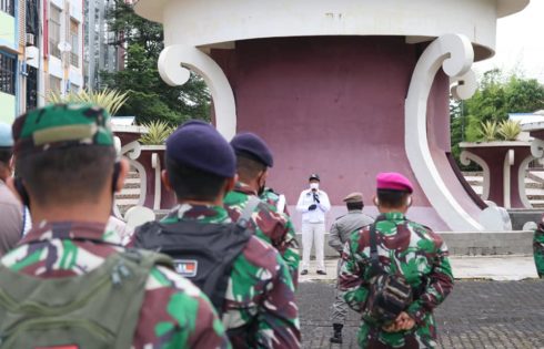 Bersama TNI/Polri tangani Covid-19, Walikota GSVL ajak masyarakat cerdas terapkan 3M