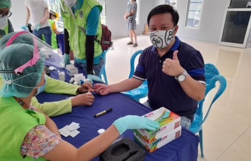 Sambut HUT RI ke-75, Kecamatan Madidir Gelar Swab Massal