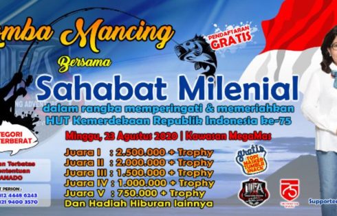 Tuai Animo Masyarakat, Lomba Mancing Sahabat Milenial bakal diikuti 500 Peserta
