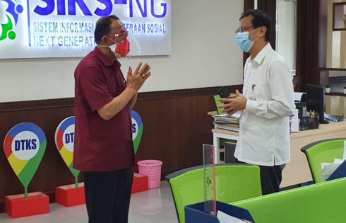 Koordinasi Penanganan Fakir Miskin, Bupati Minahasa Sambangi Kemensos