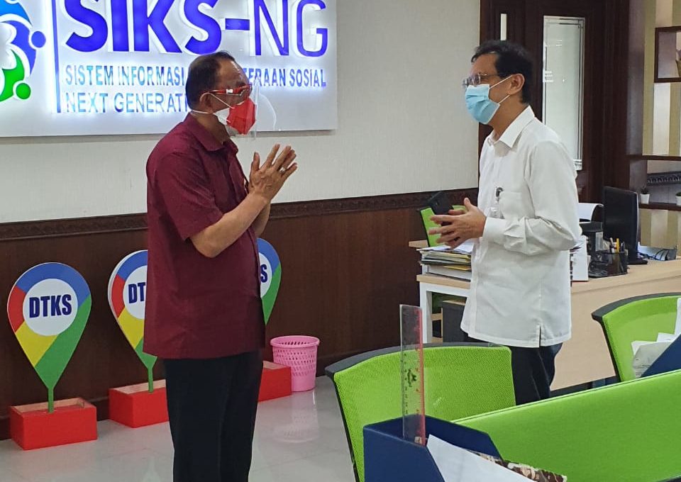 Koordinasi Penanganan Fakir Miskin, Bupati Minahasa Sambangi Kemensos