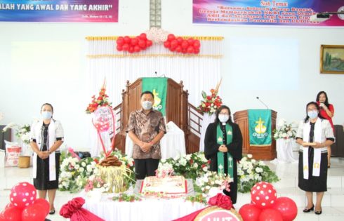 Olly Dondokambey Ajak GMIM Dukung Program Pembangunan Pemerintah