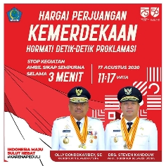 Profil Raharjo Yang Ditunjuk Olly Jadi DanUp Upacara HUT ke-75 Kemerdekaan RI