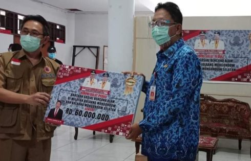 Korpri Sulut Bantu Korban Bencana Bolmong Raya