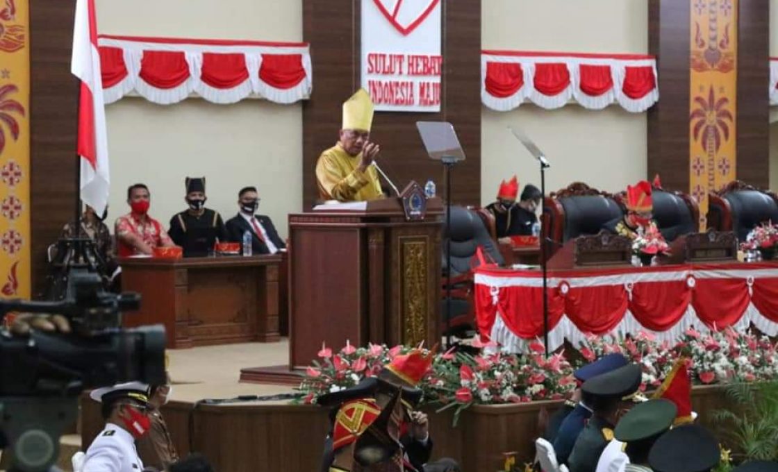 Olly Dondokambey Paparkan Indikator Keberhasilan di HUT Provinsi Sulut Ke-56