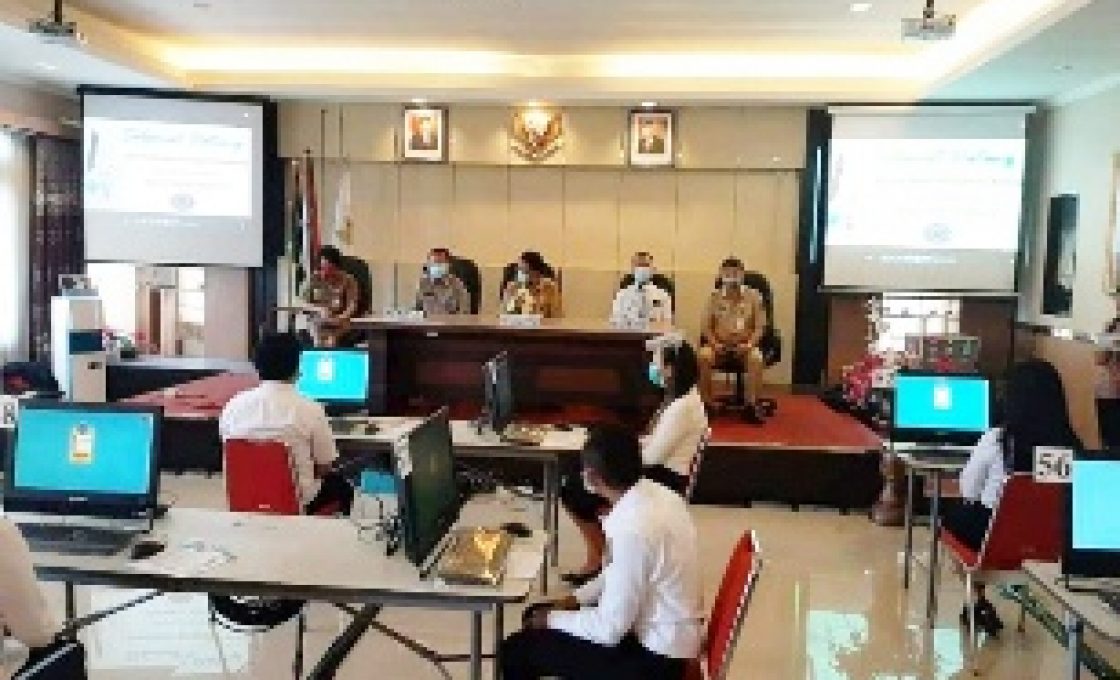 Edwin Silangen Buka Tes SKB CPNS Formasi 2019