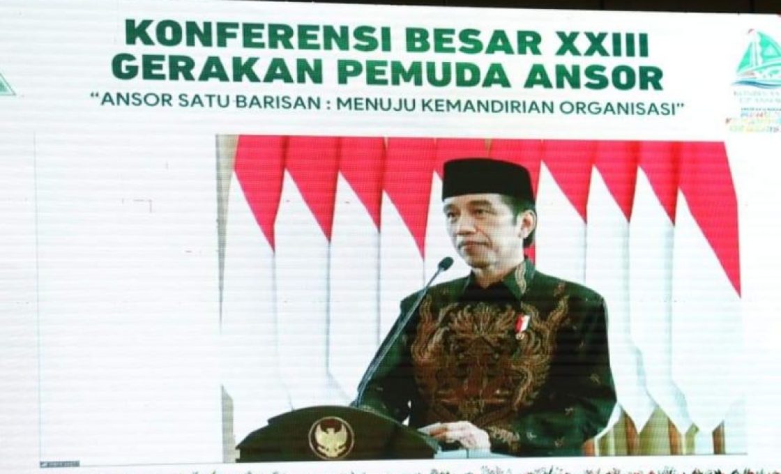 Jokowi Buka Konferensi Besar GP Ansor di Minahasa