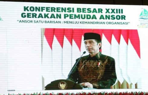 Jokowi Buka Konferensi Besar GP Ansor di Minahasa
