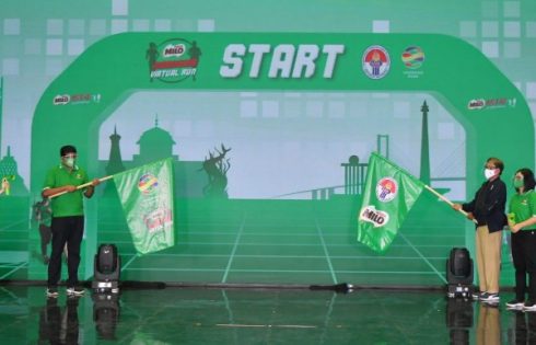 Unik, MILO Gelar Lomba Lari Secara Virtual