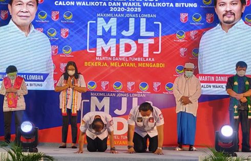 MJL-MDT Resmi Deklarasi Paslon di Pilkada Bitung