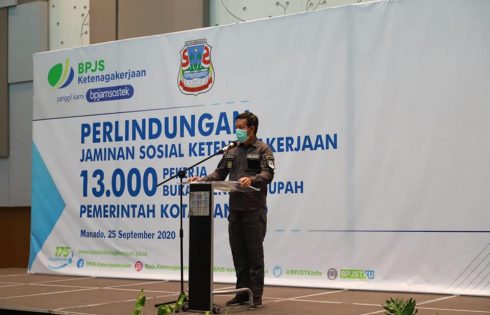 BPJS apresiasi sepak terjang Walikota Manado lindungi 13 ribu pekerja bukan penerima upah
