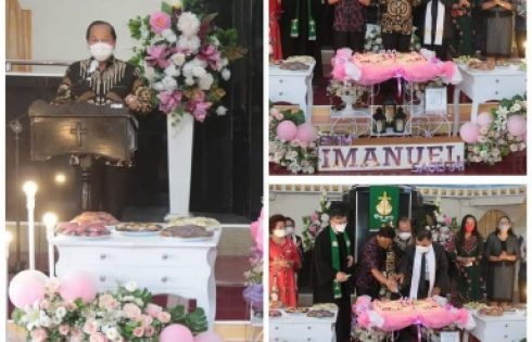 Momentum 100 Tahun GMIM Imanuel Sagerat, Ini Harapan Wali Kota Bitung