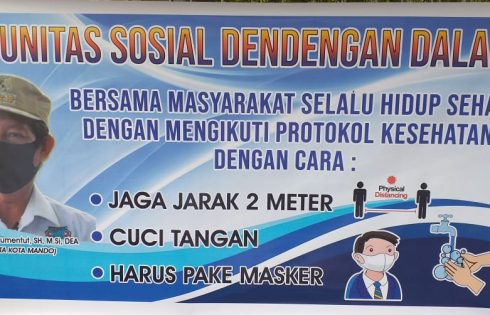 Cegah Penularan Covid-19, KOSDAL Sosialisasi Hidupku Sehat
