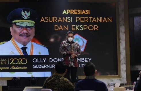 Majukan Pertanian dan Ekspor Sulut, Olly Sabet Indonesia Award