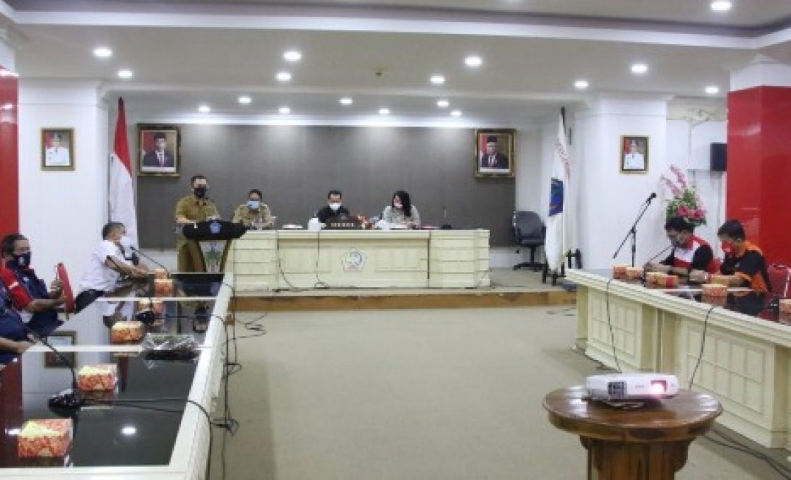 Bahas UU Omnibus Law, Agus Fatoni Temui Serikat Buruh