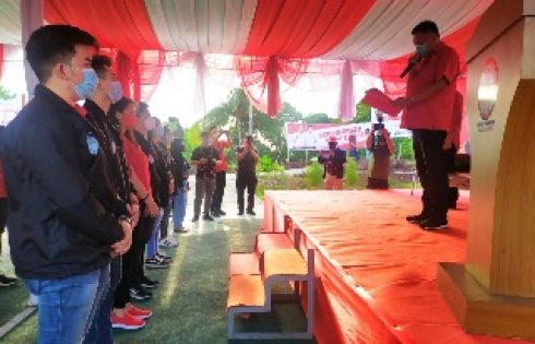 Olly-Steven Gemparkan Milenial Sulut di Hari Sumpah Pemuda