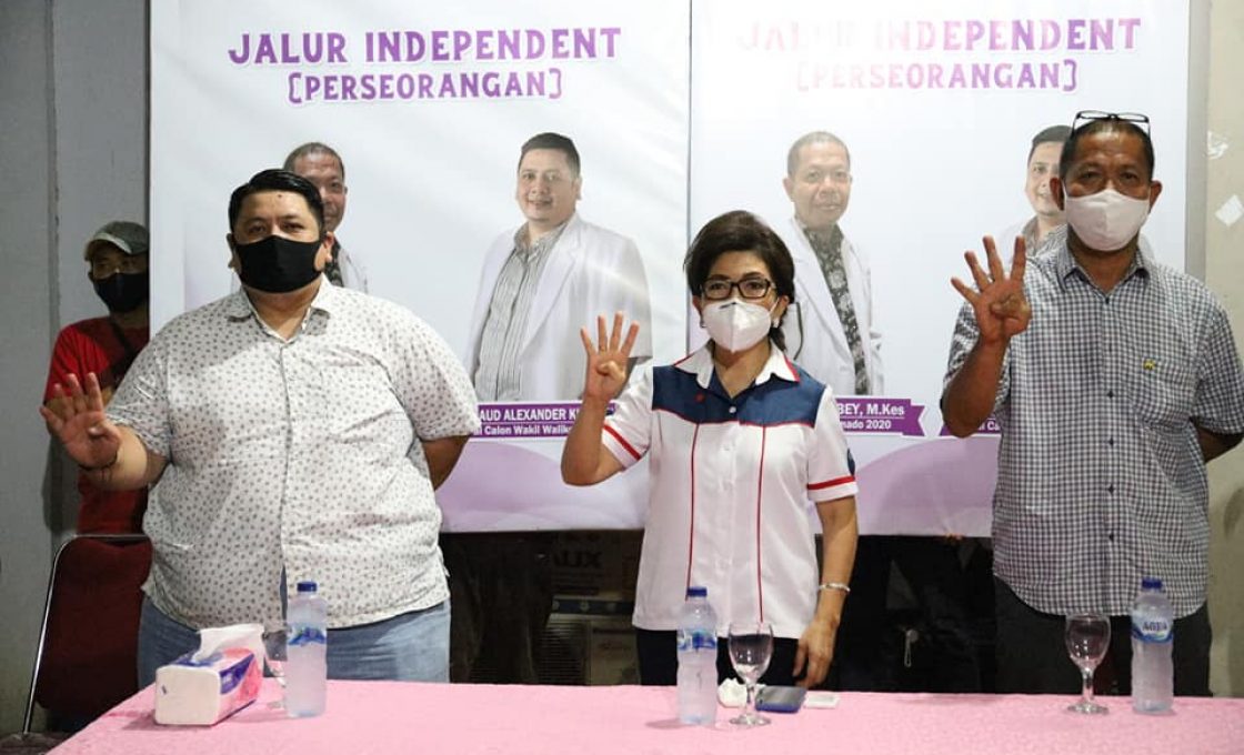 Calon Perseorangan di Pilkada Manado dukung dan siap menangkan JPAR-AiM