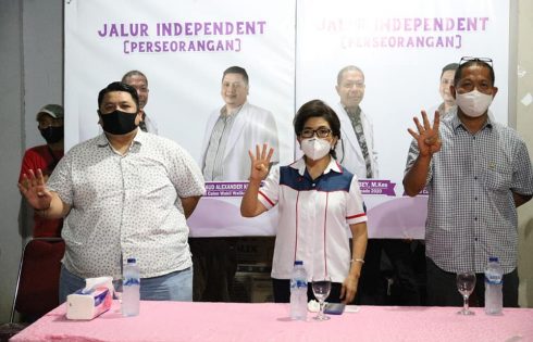 Calon Perseorangan di Pilkada Manado dukung dan siap menangkan JPAR-AiM