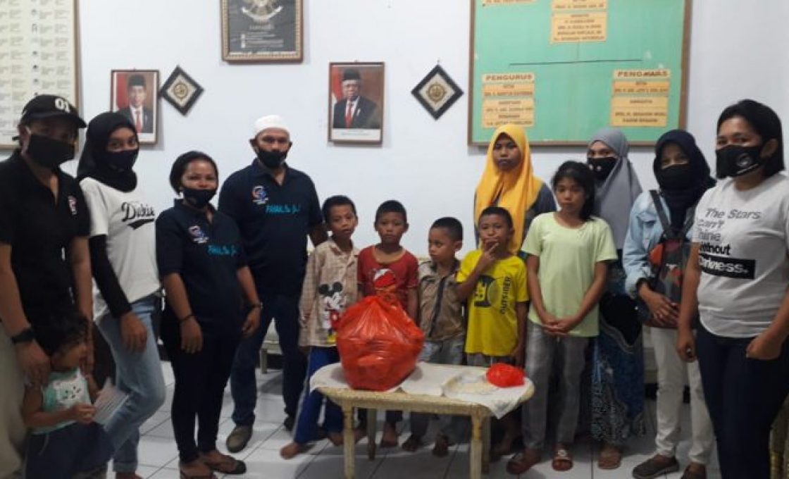 Konsisten bantu masyarakat, Garuda One GSVL bagikan makanan