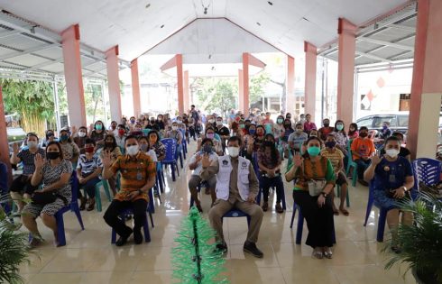 Walikota Manado tuntaskan sosialisasi gerakan 4M di Kecamatan Paal Dua